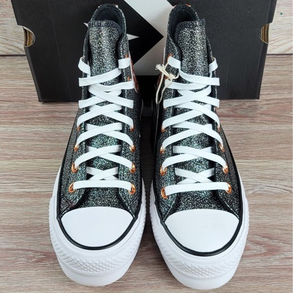 NEW Converse All Star High Top PLATFORM Women's Size 8 Casual Sneakers Shoes - Picture 6 of 9